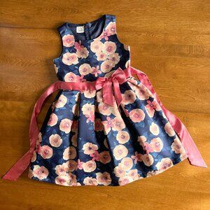 Special Editions pink and blue floral dress 10
